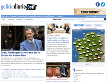 Tablet Screenshot of galiciadiario.com